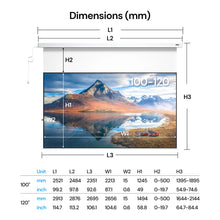 Load image into Gallery viewer, PureVision Motorized Matte White Screen
