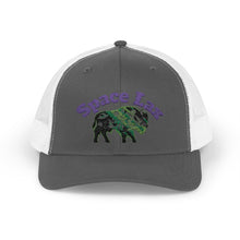 Load image into Gallery viewer, Space Lax Snapback Trucker Cap
