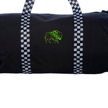 Load image into Gallery viewer, Black/ Checker Strap - FRONT
