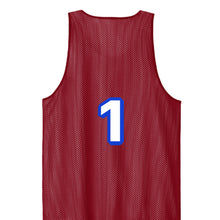 Load image into Gallery viewer, Deep Red/ White - BACK
