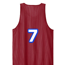 Load image into Gallery viewer, Deep Red/ White - BACK
